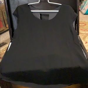 Reversible black/gray Blouse